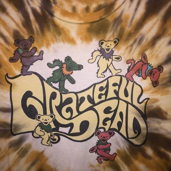 Daydreamer Letluv x Anthropologie Music Grateful Dead Band Tour Shirt Dress sz L - Picture 6 of 10